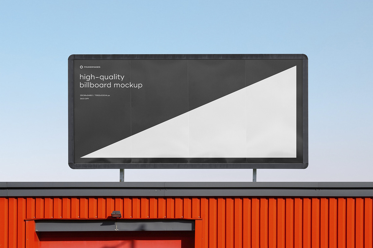 Billboard Mockup Template Bundle, a Print Template by FoundImages (Photo 10 of 36)