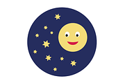 Collection of 10 weather flat icons, an Illustration by Marian Kadlec (Thumbnail 3 of 5)