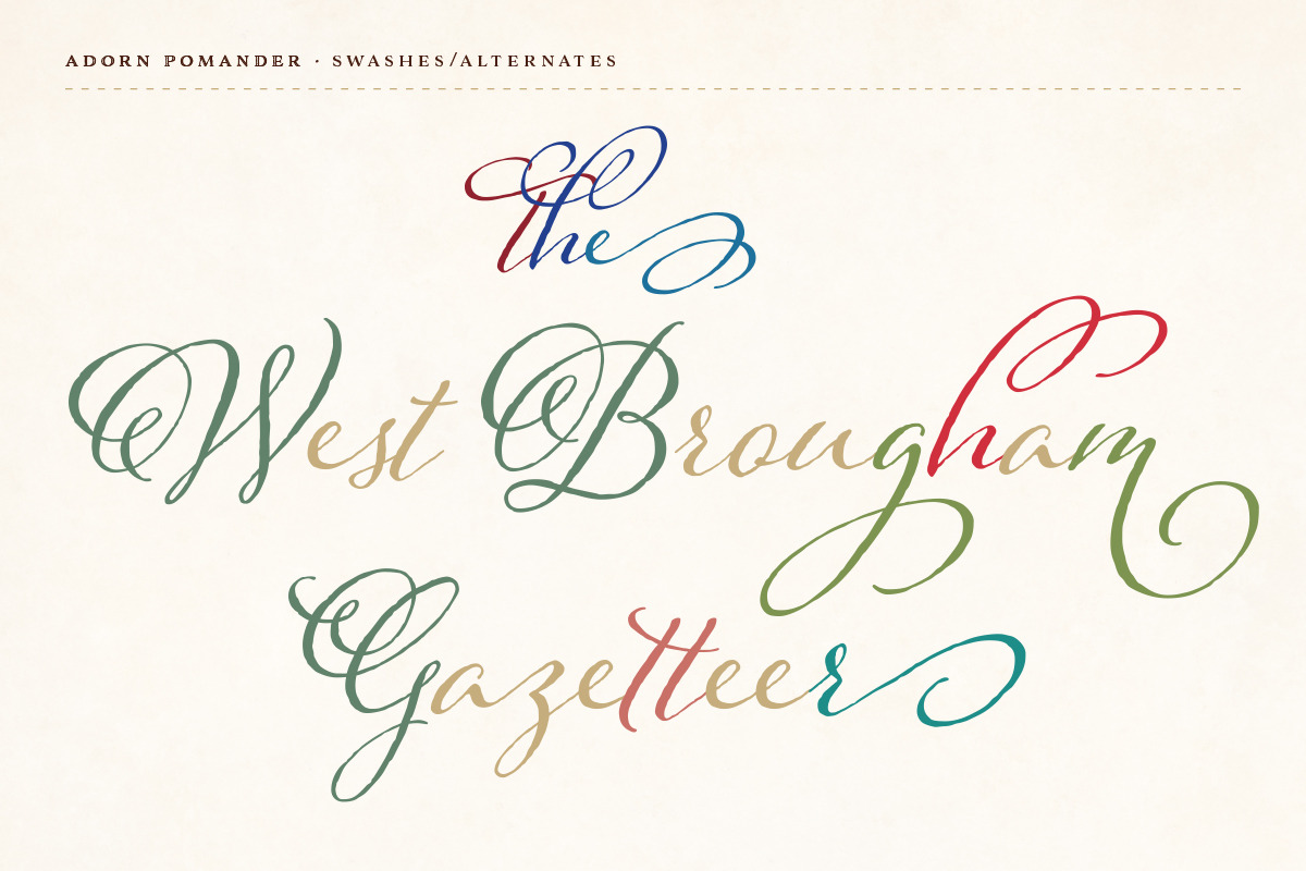 Adorn Collection, a Sans Serif Font by Laura Worthington (Photo 14 of 62)