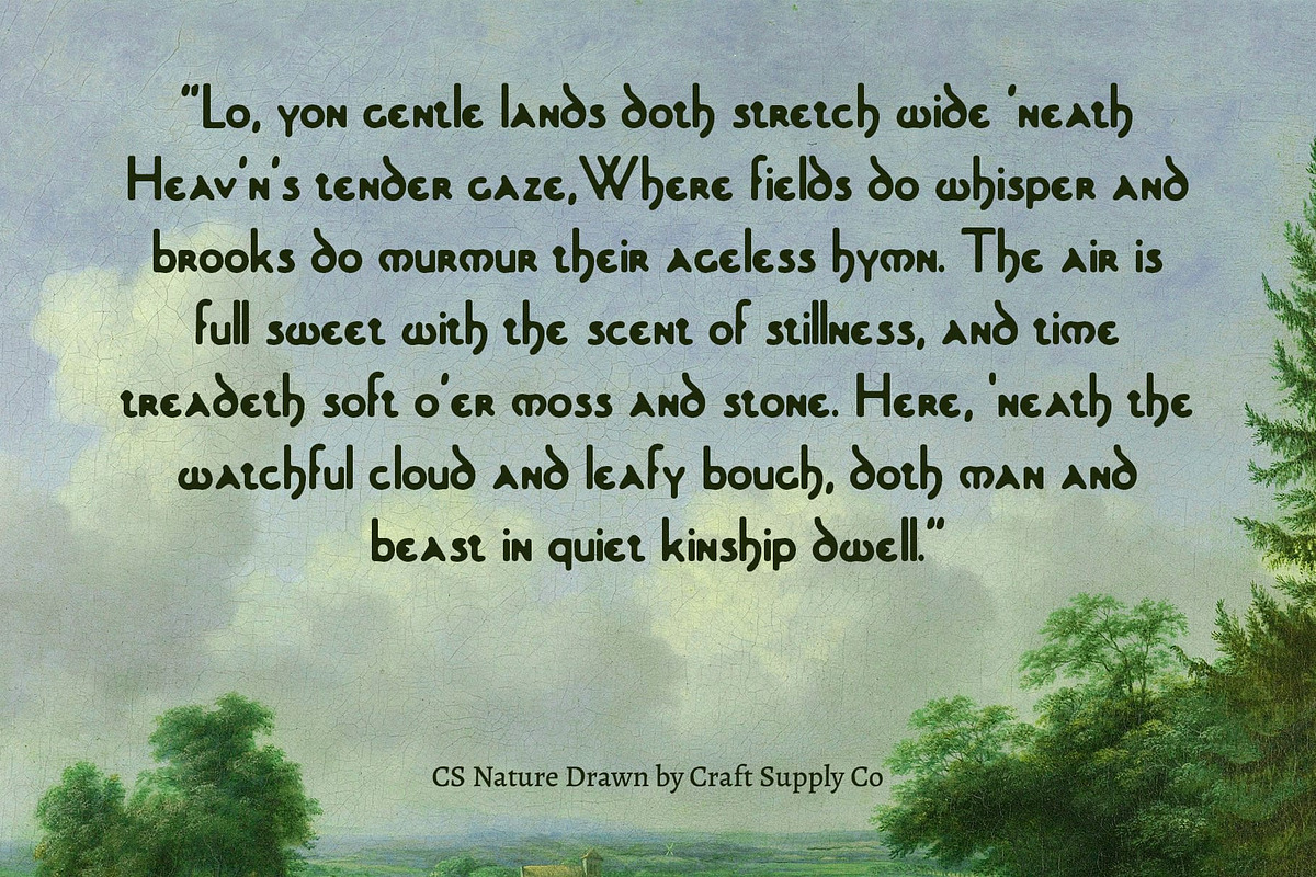 CS Nature Drawn, a Serif Font by Craft Supply Co. (Photo 7 of 8)