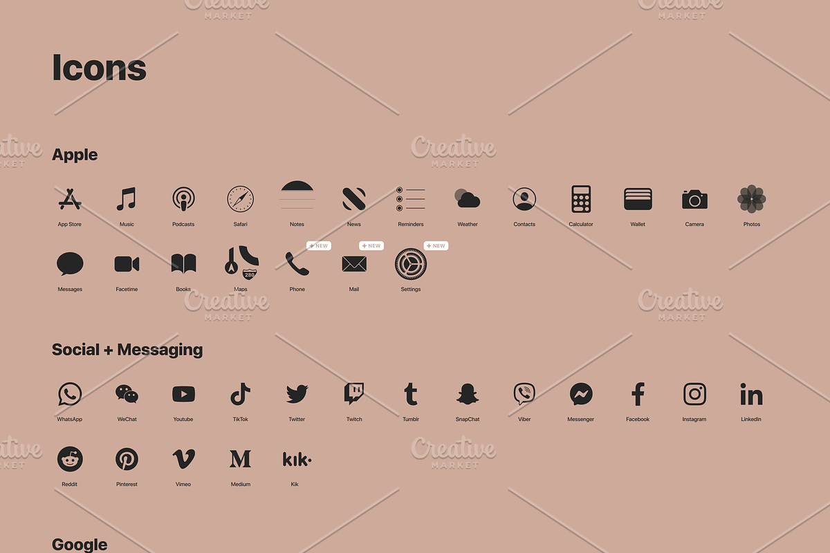 iOS 14 Luxury iPhone App Icons • II, an Icon by Homescreen Pro (Photo 4 of 6)