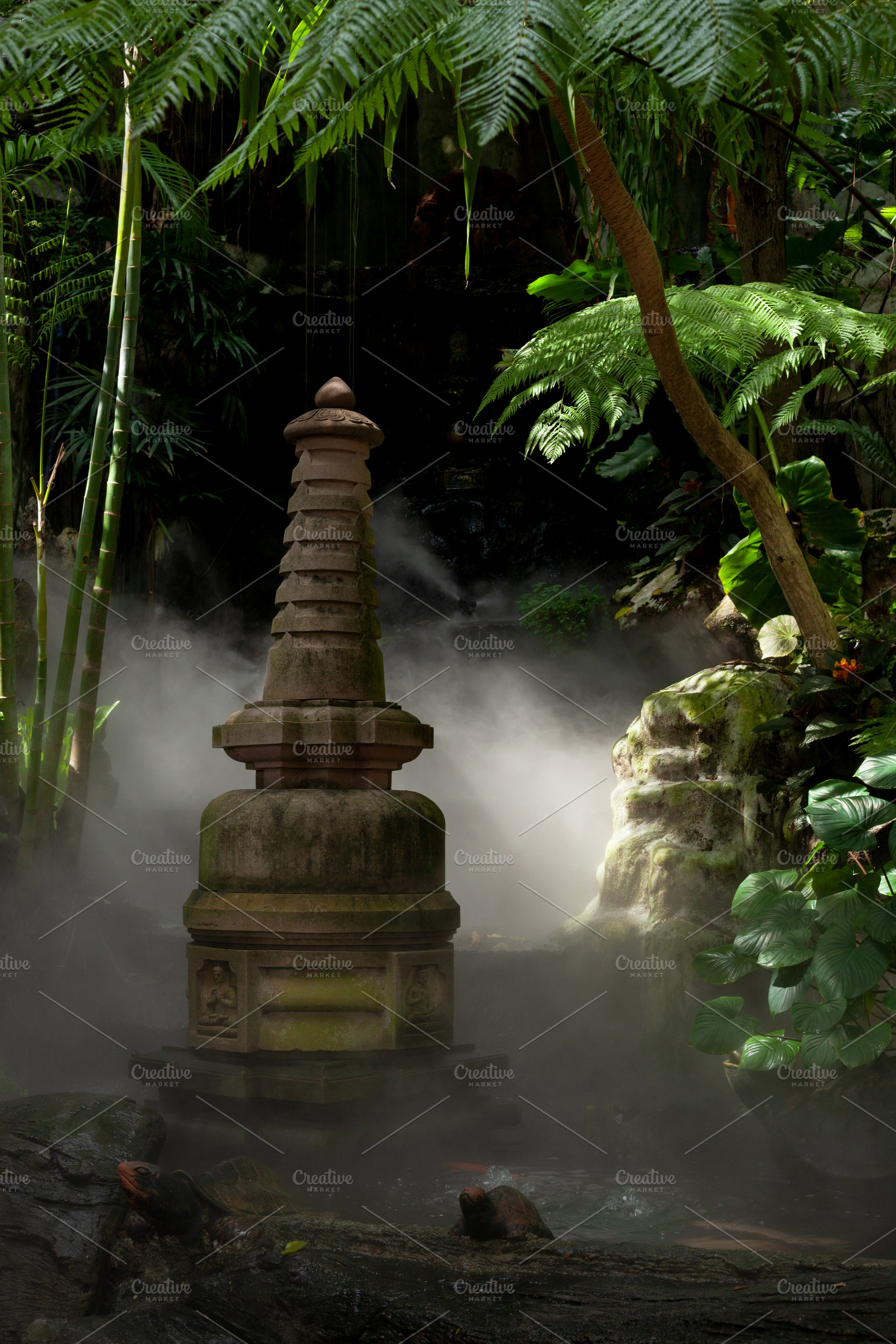 entrance to the Temple of the Golden, a Nature Photo by natashamam