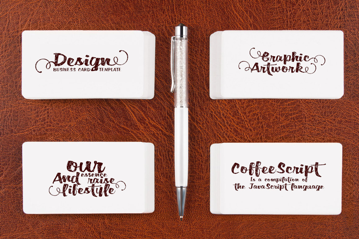 Dorae Script TureType Font preview 4