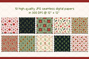 Christmas Foliage Graphic Set, a Pattern Graphic by Drafts n Doodles (Thumbnail 4 of 6)