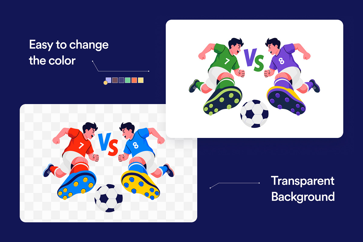 Football World Cup Bundle, a Sport Illustration by Brickclay (Photo 4 of 12)