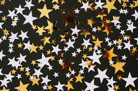 Christmas or birthday stars backgrou, a Holiday Photo by deniras photo