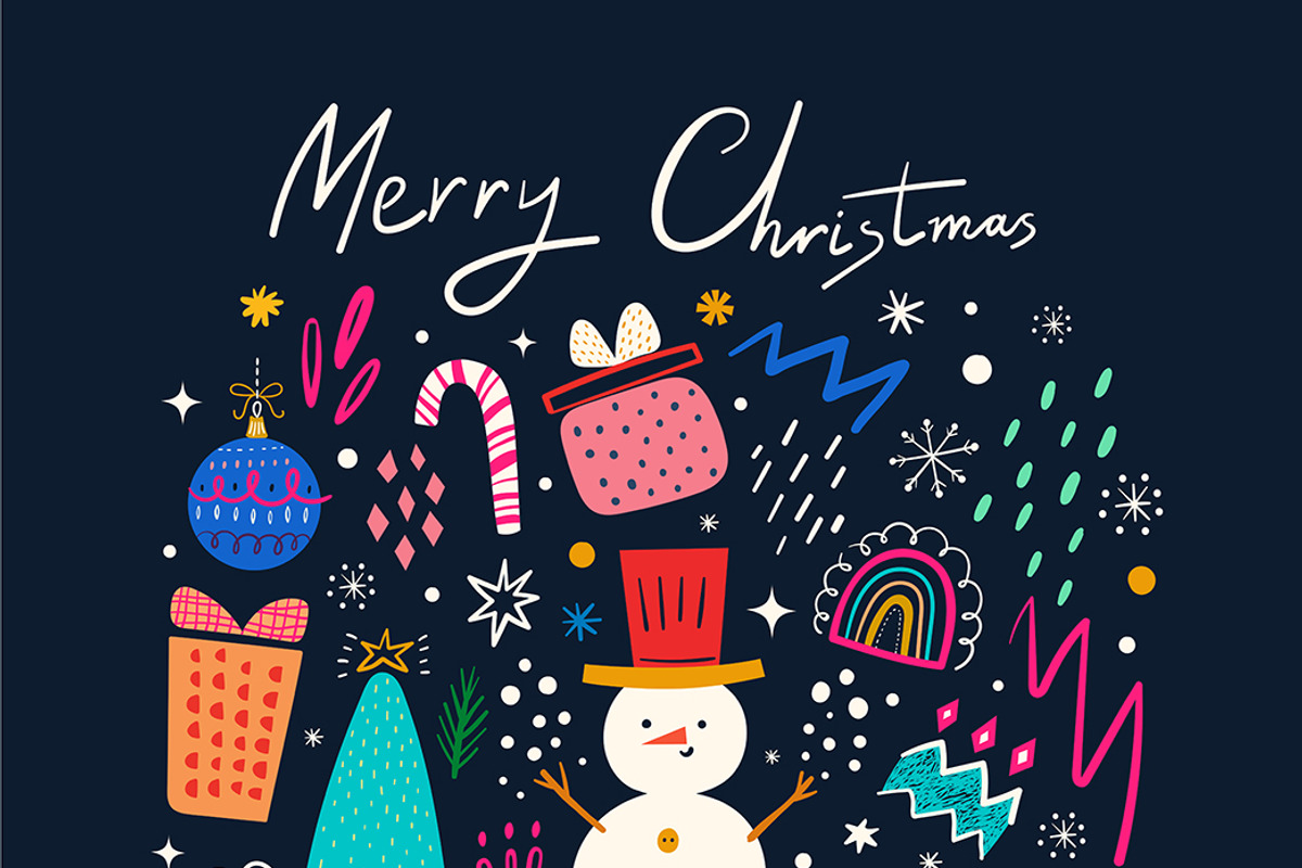 Cristmas holiday set, a Seasonal Illustration by MoleskoStudio (Photo 12 of 18)