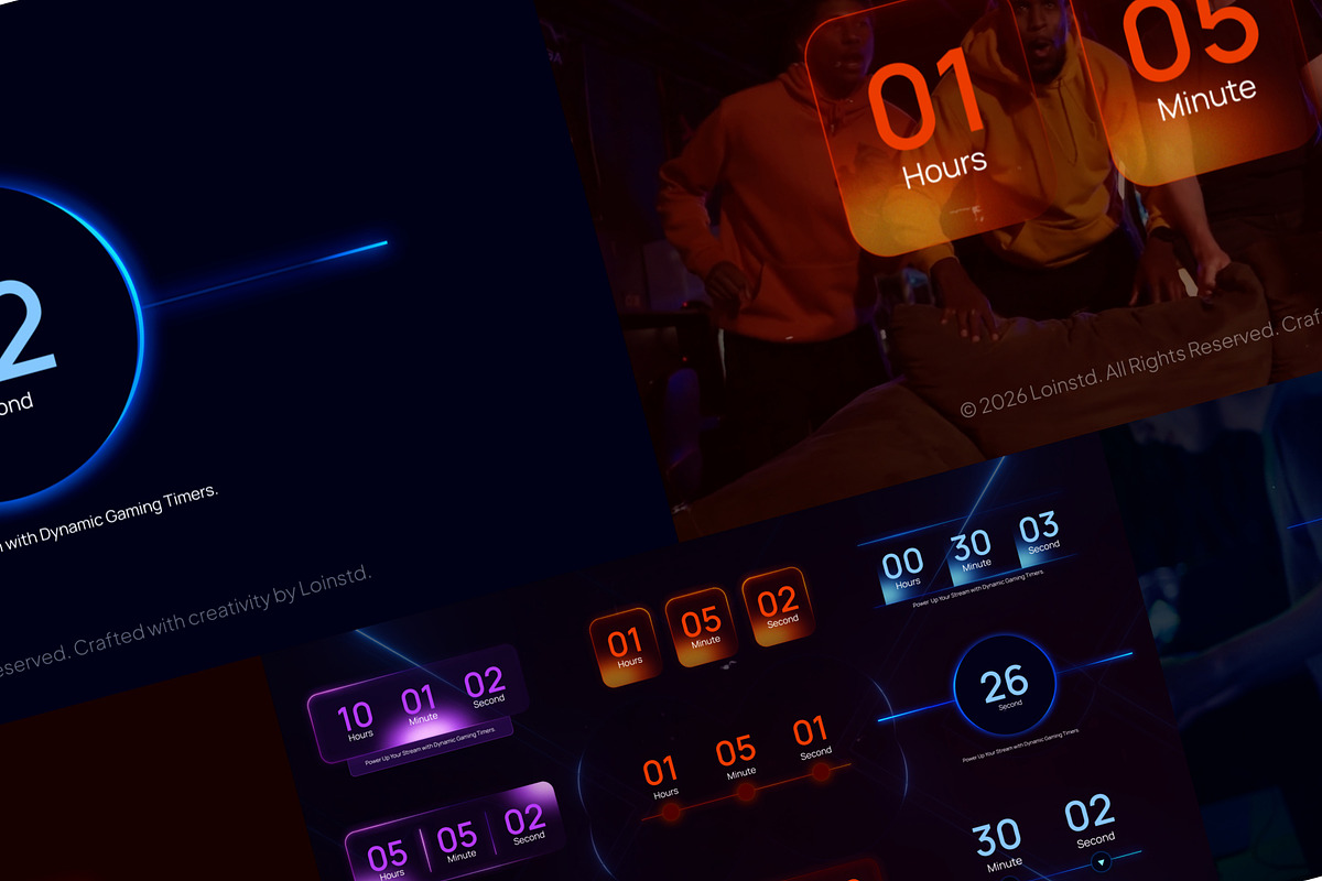 Gaming Countdown & Timer for Stream, a Social Media Template by Loin Studio (Photo 3 of 3)