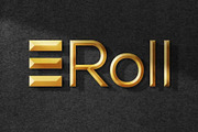 Gold Logo Mockup, a Product Mockup by SPEED APEX (Thumbnail 1 of 2)