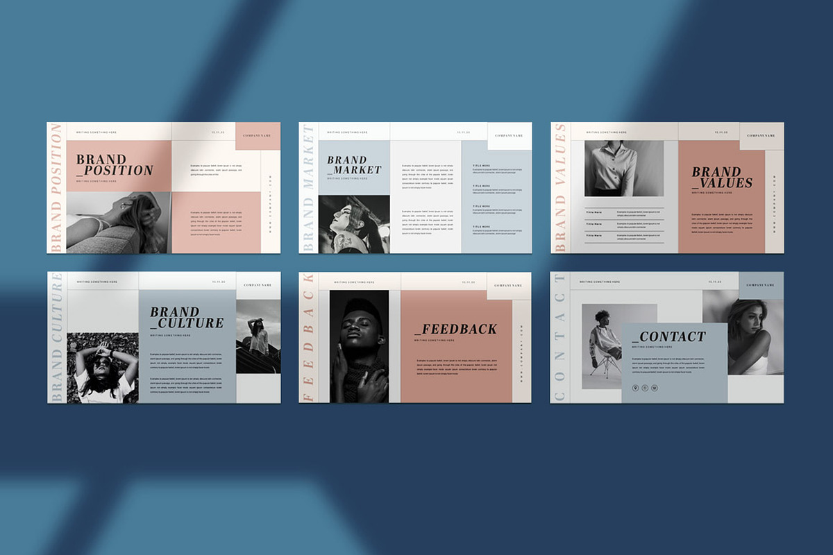 Brand Strategy Presentation Template, a Presentation Template by Dream-Lab (Photo 4 of 5)