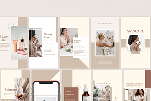 Instagram Cosmetic Template Canva