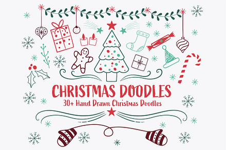 Christmas Vector Doodle Clipart