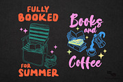 Bookish Summer Vibes, an Object Graphic by Lazy Cat (Thumbnail 4 of 7)