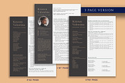 Modern Professional Resume Template, a Resume Template by VictoriousVita (Thumbnail 4 of 8)