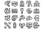 Digital security password key access, an Object Graphic by pikepicture (Thumbnail 2 of 3)