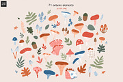 Autumn Foxes - Fall Forest clipart, an Animal Illustration by avdnadi (Thumbnail 4 of 11)