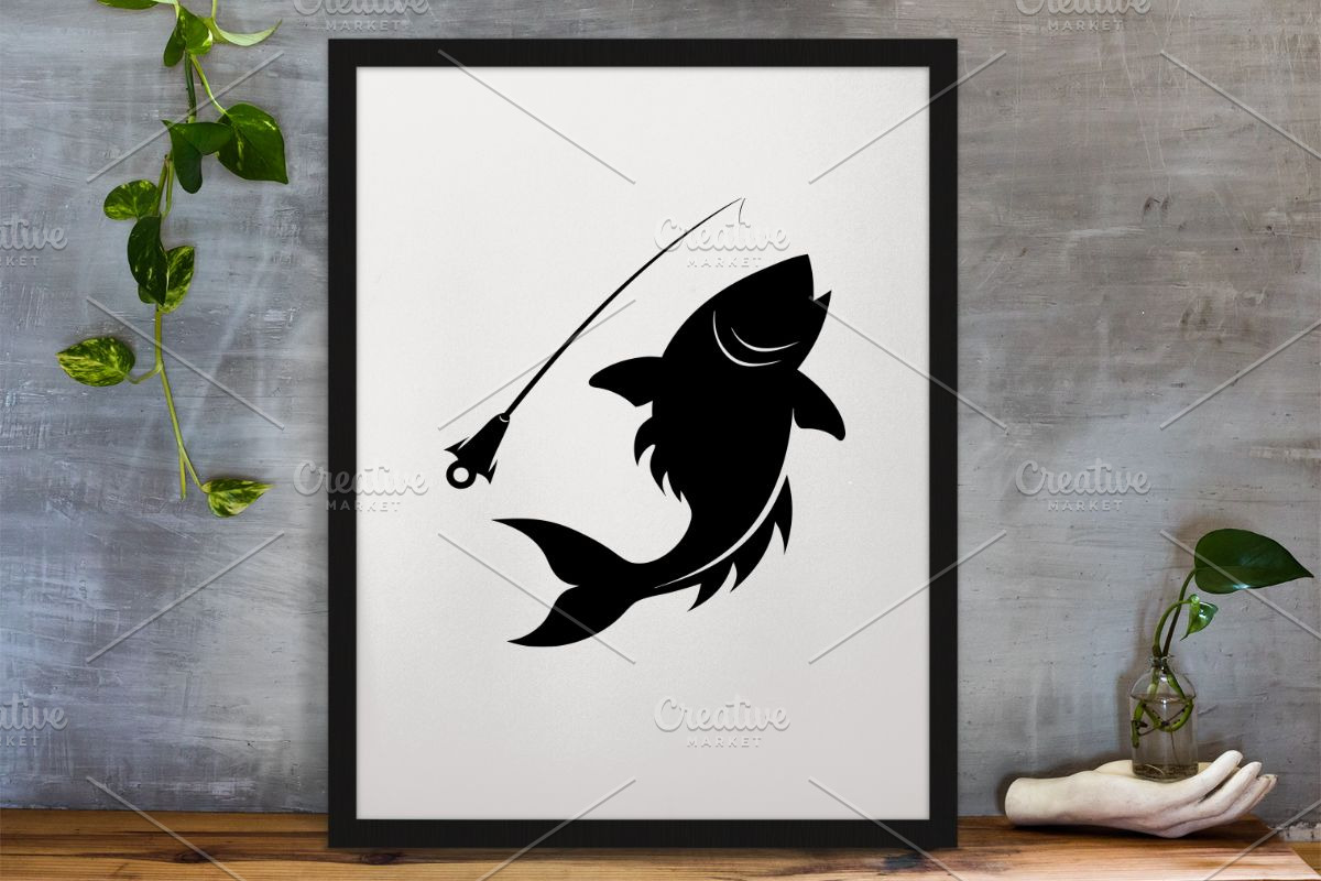 Fishing Silhouette SVG, an Object Illustration by newminddesign (Photo 4 of 10)