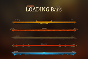 Fantasy Loading Bars 1