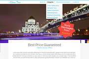 Travel Corporate + eCommerce PSD, a Websites & App Template by YT Design (Thumbnail 1 of 5)