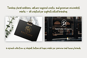 Elegant Feminine Botanical Branding, a Branding & Logo Template by Design_Planet (Thumbnail 9 of 12)