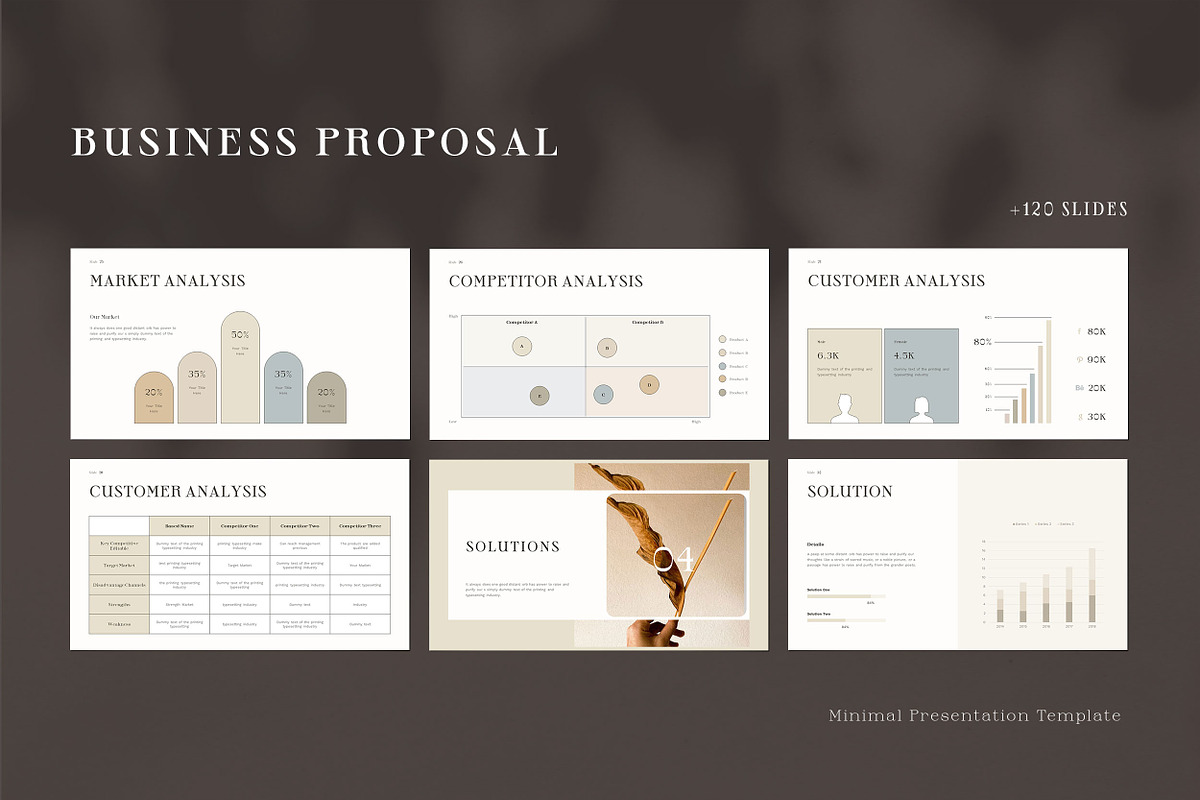 Business Proposal Powerpoint, a Presentation Template by SlideCo (Photo 9 of 25)