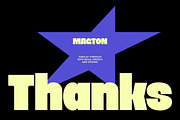 Magton - Bold Display Font, a Sans Serif Font by limitype (Thumbnail 10 of 10)