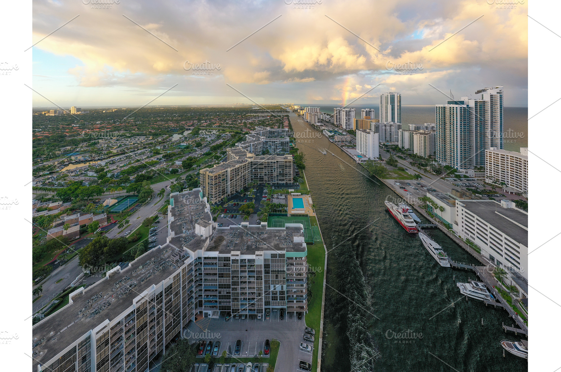 Hallandale and Miami Beach Florida, a Nature Photo by Always Wanderlust