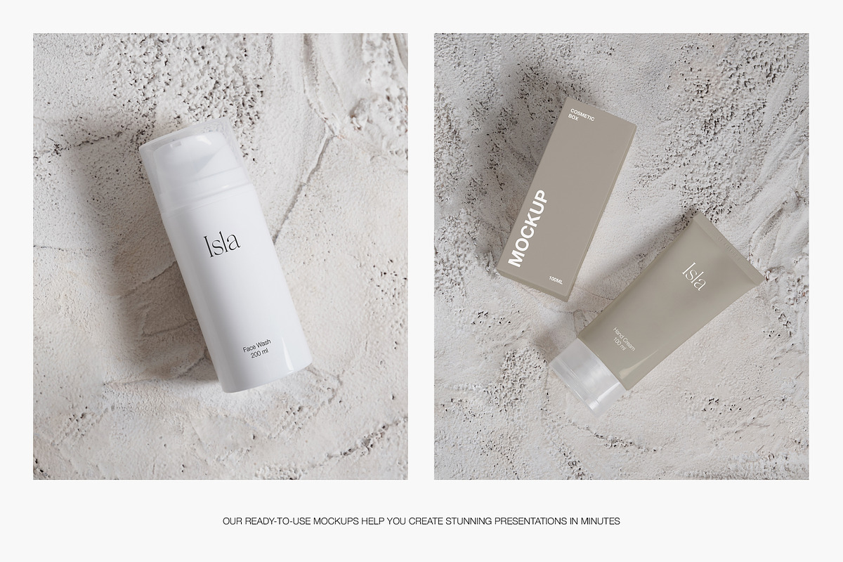 Cosmetic Box, Dropper, Tube Mockups, a Packaging Mockup by Feel This (Photo 5 of 9)