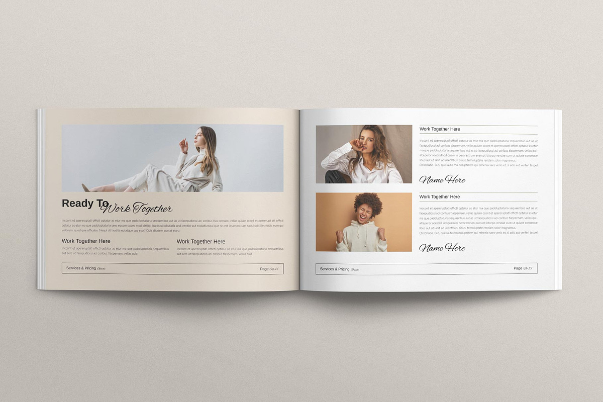 Services and Pricing Guide Landscape, a Magazine Template by TemplatesForest (Photo 7 of 8)