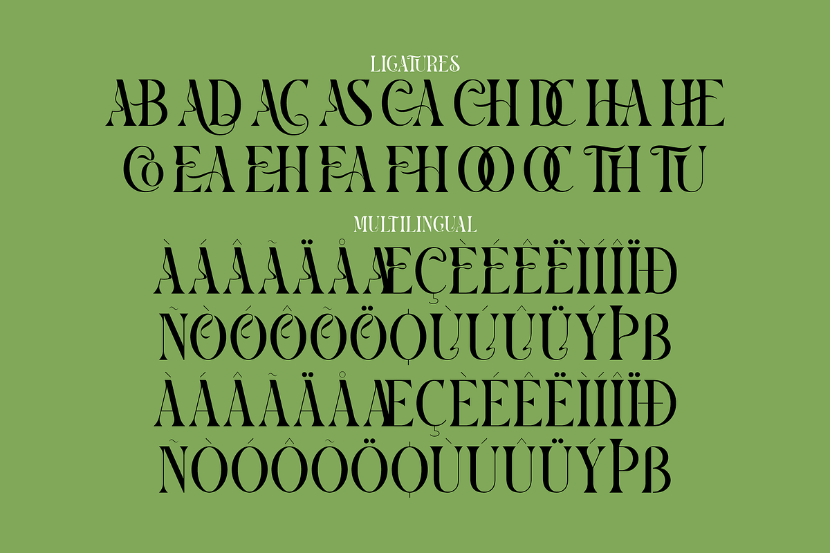 Casthelo Display Typeface Font, a Sans Serif Font by Storytype Studio (Photo 14 of 15)