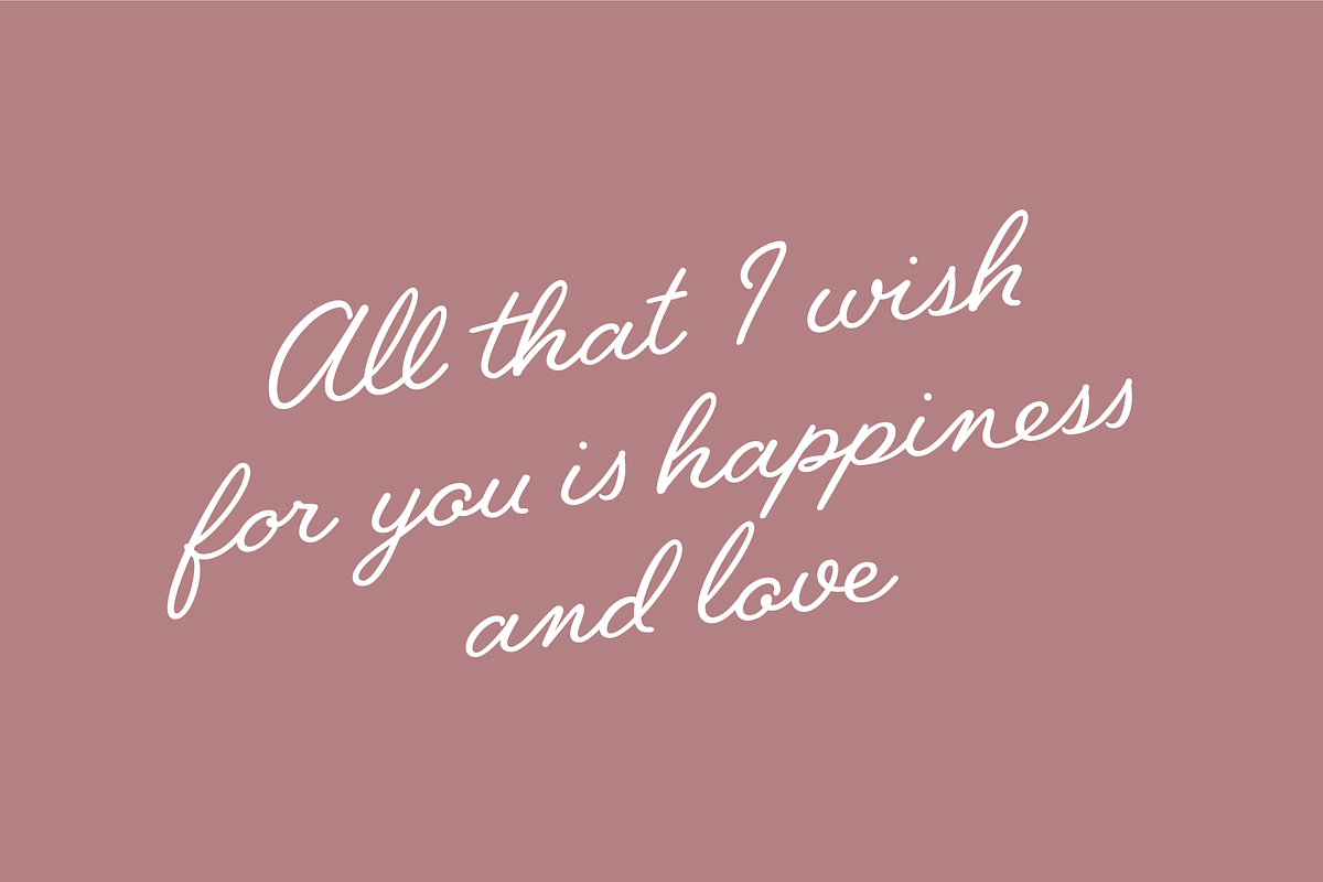 Jullina - Handwriting Script Font, a Script Font by Danielle Eneh (Photo 8 of 13)