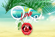 Summer Beach MockUp creator, a Product Mockup by PSD Market (Thumbnail 8 of 14)