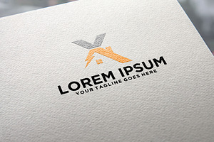 Energy House Letter X logo, a Branding & Logo Template by REDVY CREATIVE