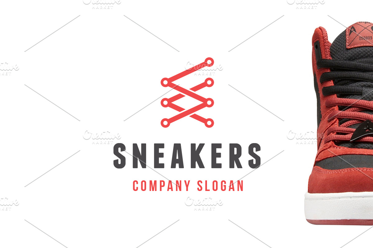 Sneakers Logo, a Branding & Logo Template by Vepix (Photo 1 of 4)