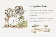 100 African savanna animals clip art, an Animal Illustration by Poppy Lane Studio (Thumbnail 7 of 12)
