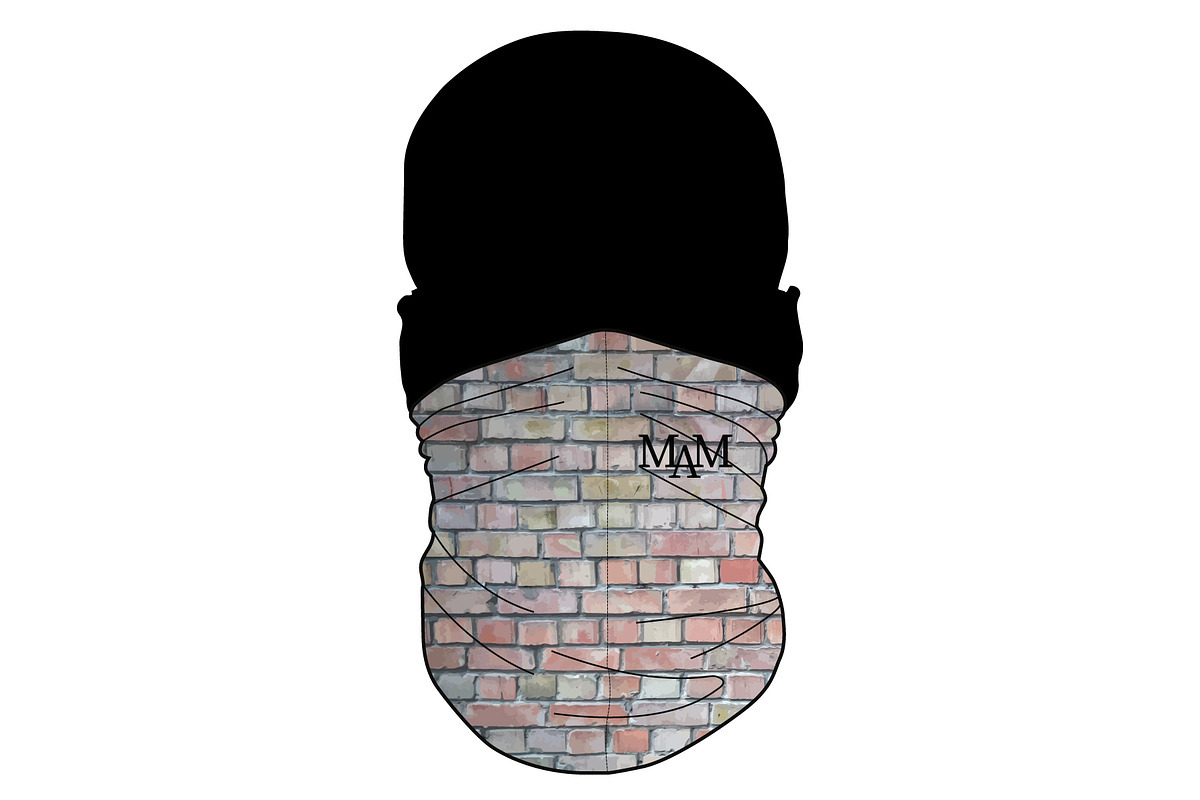 Neck Gaiter - Template Mockup, a Mask Mockup by Mark Anthony Media (Photo 2 of 4)
