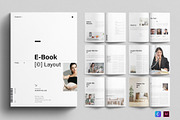 Minimal Editorial E-Book Template, a Magazine Template by E-Type (Thumbnail 1 of 7)