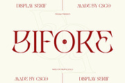 CS Bifore – Classic Serif Font, a Serif Font by Craft Supply Co. (Thumbnail 1 of 8)