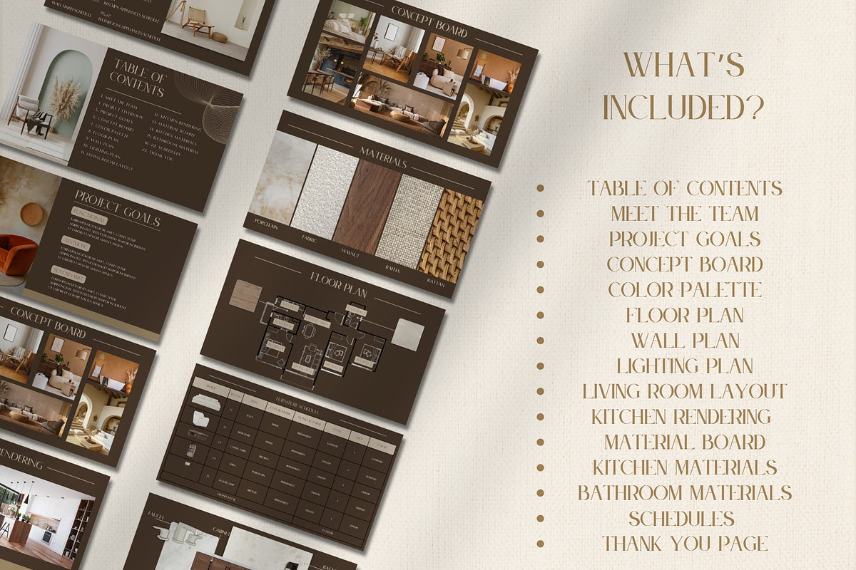 Interior Design Project Proposal, a Templates & Theme by TespinDesign (Photo 3 of 7)