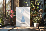 Balloon Calendar Birth Announcement, a Card Template by Filip Studio (Thumbnail 1 of 4)