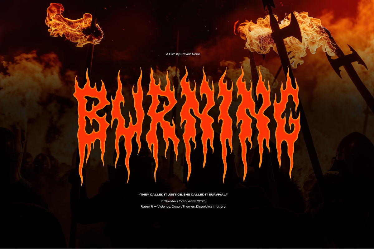 Huruhara | Black Metal Font, a Blackletter Font by Denustudios (Photo 2 of 12)