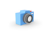 Camera simple design graphic cartoon, an Object 3D Model by CGTech (Thumbnail 2 of 9)