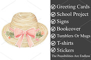 Watercolor Summer Beach Clipart PNG, a Seasonal Illustration by Canvas Craft (Thumbnail 3 of 10)