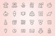 Baby Shower - Hand Drawn Icons, an Icon by Good Stuff No Nonsense (Thumbnail 6 of 7)