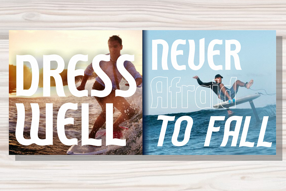 Nordwaves, a Sans Serif Font by uncurve (Photo 6 of 9)