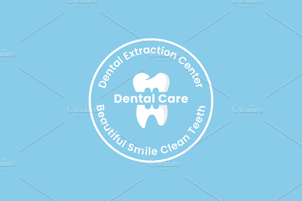 Dental care logo icon illustration, a Branding & Logo Template by Dyn Studio