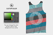 Unisex Jersey Tank Mockups, a Shirt Mockup by GraphicHero (Thumbnail 3 of 6)