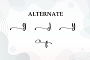 Quality | Script Font, a Handwritten Font by Scratchones (Thumbnail 7 of 8)