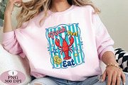 Pinch Peel Eat Lobster Summer PNG, an Illustration by Daily.Designs (Thumbnail 3 of 5)