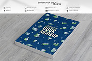 Softcover Book Mock-Up, a Print Template by MassDream (Thumbnail 1 of 10)
